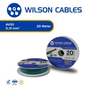 Wilson Cables - Kabel Otomotif / AVSS 0.3f mm2 / 20 Meter - Green
