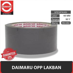 PROMO Daimaru OPP Lakban Abu-abu 48 mm x 90 Yard (1 ROLL)