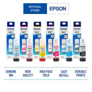 Tinta Epson T 057 - C13T09D100 for Printer L8050, L18050 1 Set