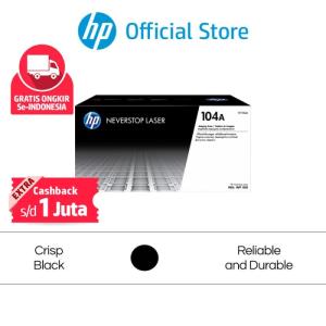 Tinta HP 104A Black Original Laser Imaging Drum Hitam Official