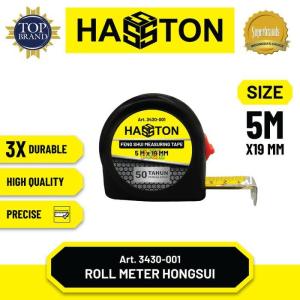 Hasston Rol Meter Houngsui 5mx19mm / Tape Measure (3430-001) - 5 m x 19 mm
