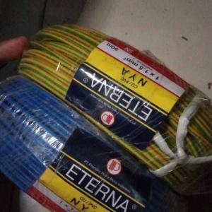 Kabel Tunggal Engkel Lidi NYA SNI LMK ETERNA 1×1.5mm Panjang 50meter